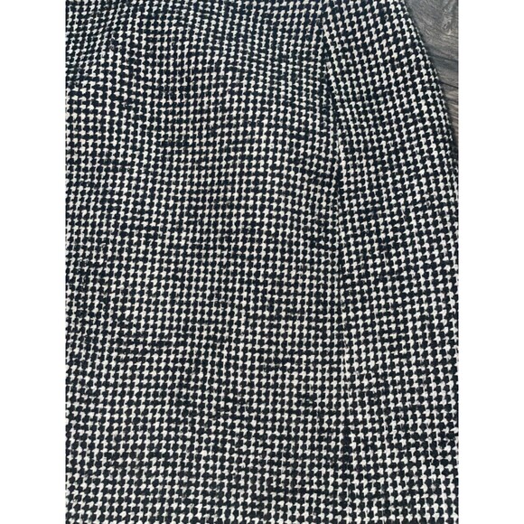 Lafayette 148 New York Women's Houndstooth Wool Tweed Mini Skirt size 8 NWT - Picture 6 of 12